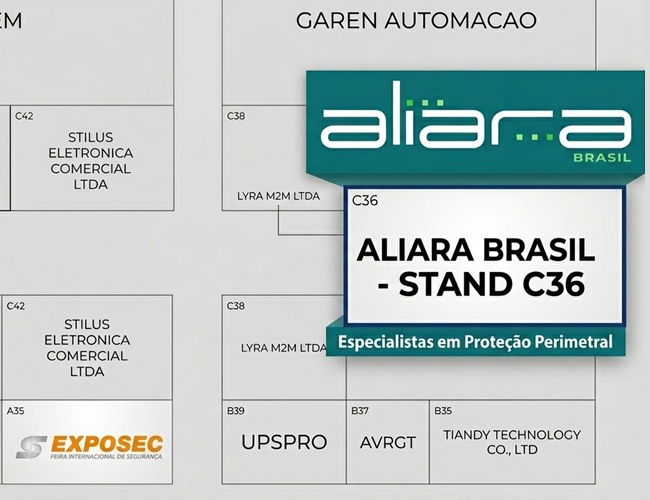 CONVITE ESPECIAL: ALIARA BRASIL NA EXPOSEC