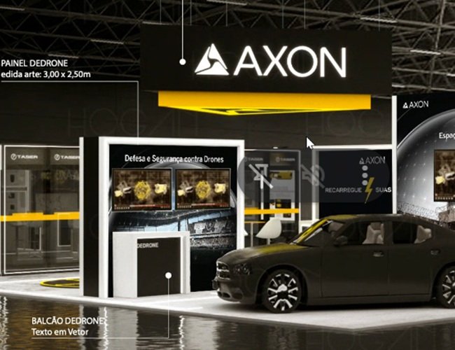 Axon leva experiências imersivas à COP International em seu maior estande já montado na América Latina